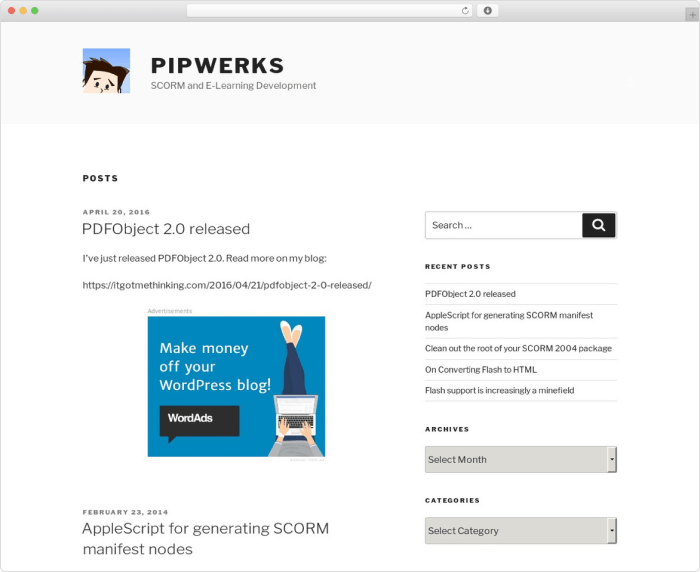 Pipwerks Pipwerks SCORM-Software